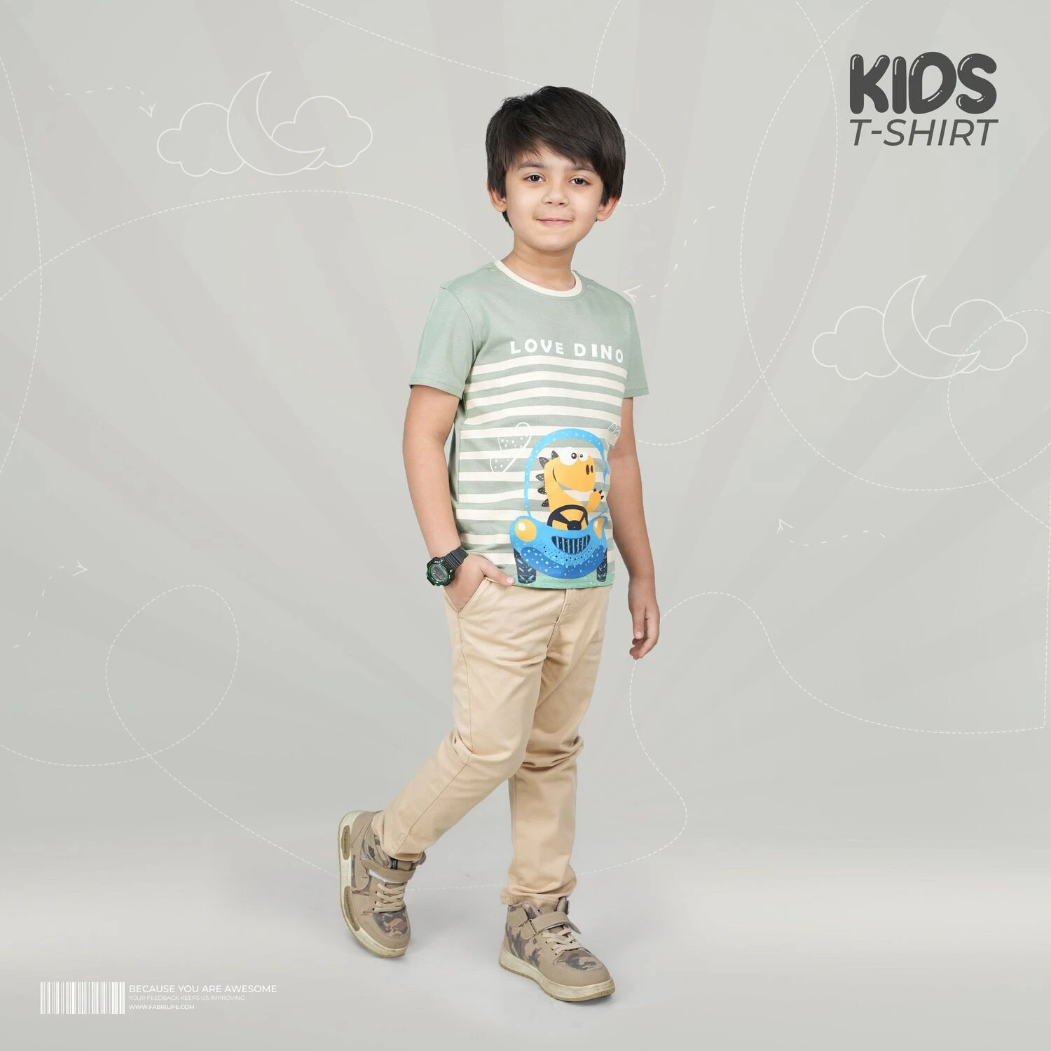 Kids Premium T-Shirt - Dinoride